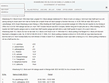 Tablet Screenshot of khawbung.mizoram.gov.in